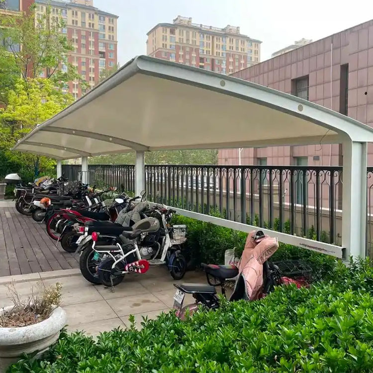 化州市膜结构电动车棚